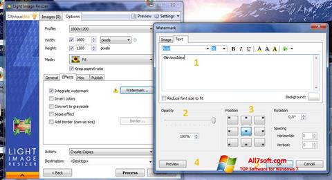 स्क्रीनशॉट Light Image Resizer Windows 7