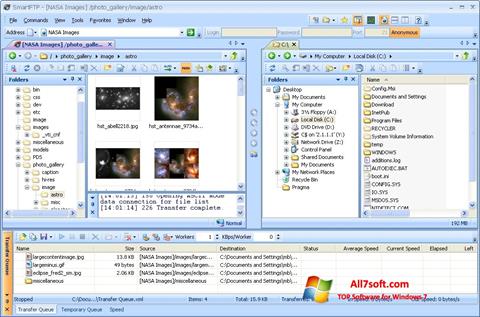 स्क्रीनशॉट SmartFTP Windows 7
