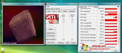 स्क्रीनशॉट ATITool Windows 7