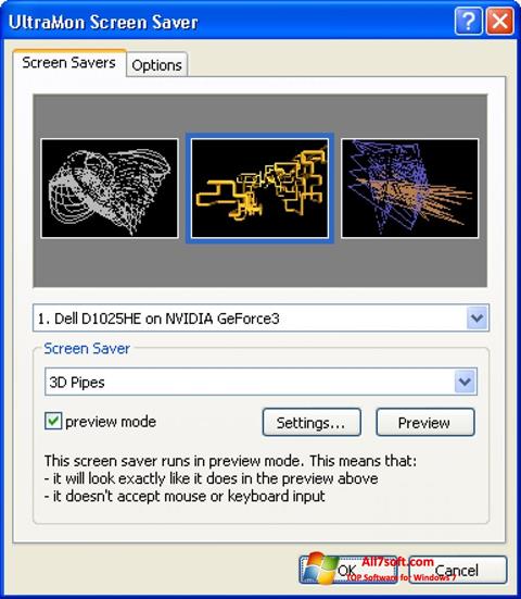 स्क्रीनशॉट UltraMon Windows 7