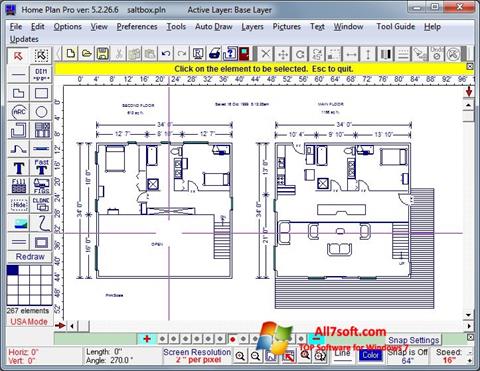 स्क्रीनशॉट Home Plan Pro Windows 7