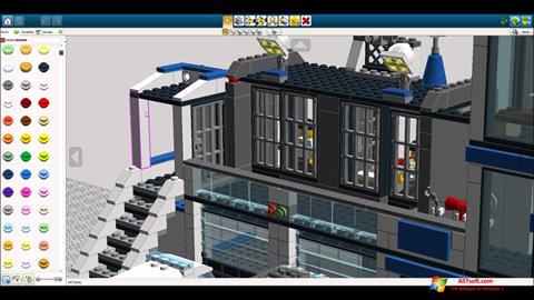 स्क्रीनशॉट LEGO Digital Designer Windows 7