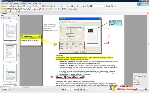 स्क्रीनशॉट PDF-XChange Viewer Windows 7