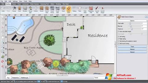 स्क्रीनशॉट Realtime Landscaping Architect Windows 7