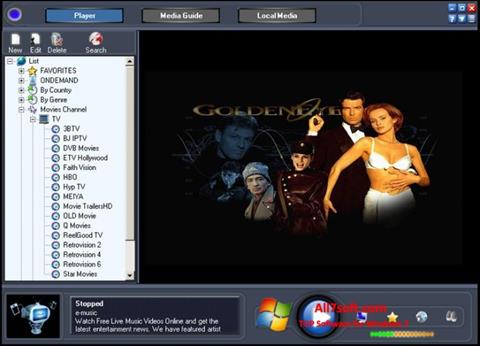 स्क्रीनशॉट Online TV Live Windows 7