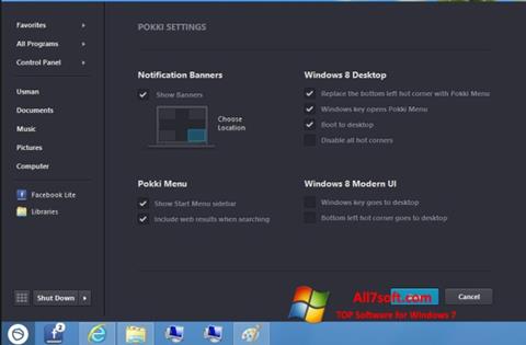 स्क्रीनशॉट Pokki Windows 7