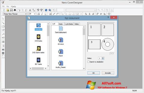 स्क्रीनशॉट Nero Cover Designer Windows 7