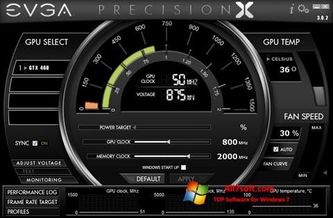 स्क्रीनशॉट EVGA Precision X Windows 7