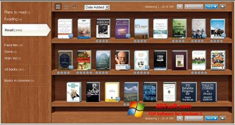 स्क्रीनशॉट Bookshelf Windows 7