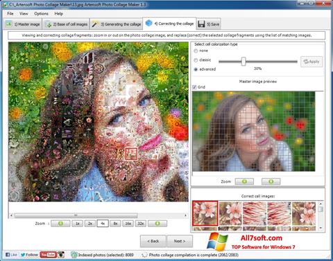 स्क्रीनशॉट Photo Collage Maker Windows 7