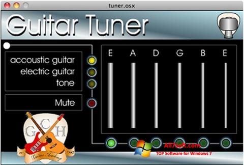 स्क्रीनशॉट Guitar Tuner Windows 7