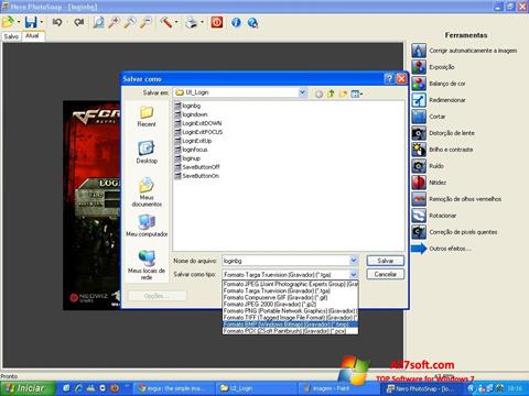 स्क्रीनशॉट Nero PhotoSnap Windows 7