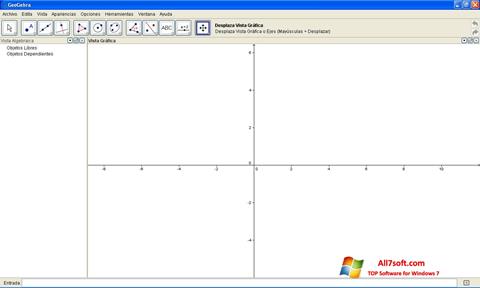 स्क्रीनशॉट GeoGebra Windows 7