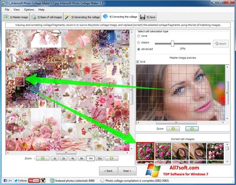 स्क्रीनशॉट Photo Collage Windows 7