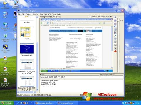 स्क्रीनशॉट Screenshot Captor Windows 7