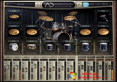 स्क्रीनशॉट Addictive Drums Windows 7