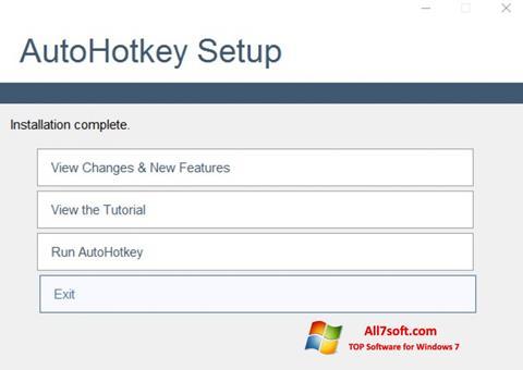 स्क्रीनशॉट AutoHotkey Windows 7
