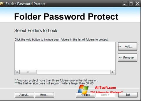 स्क्रीनशॉट Password Protect USB Windows 7