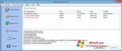 स्क्रीनशॉट Driver Magician Windows 7