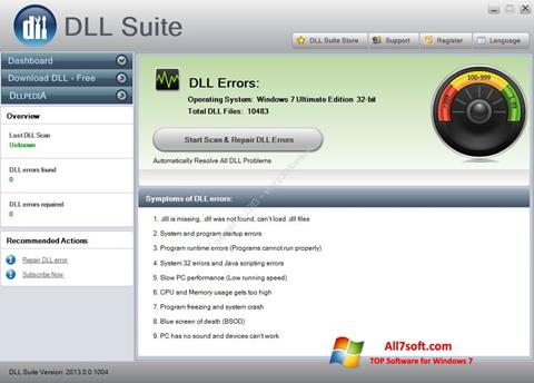 स्क्रीनशॉट DLL Suite Windows 7